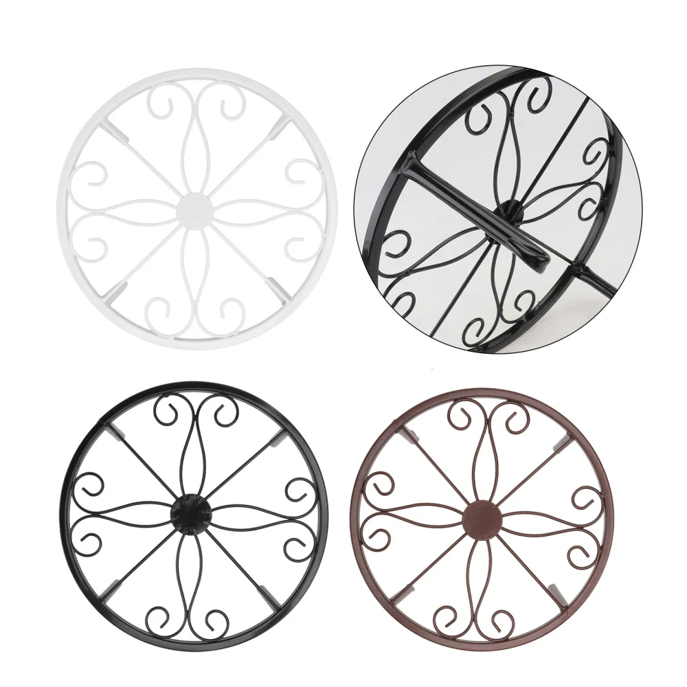 

3Pcs Outdoor Flowerpot Racks Decorative Bonsai Bases Gardening Pot Stands