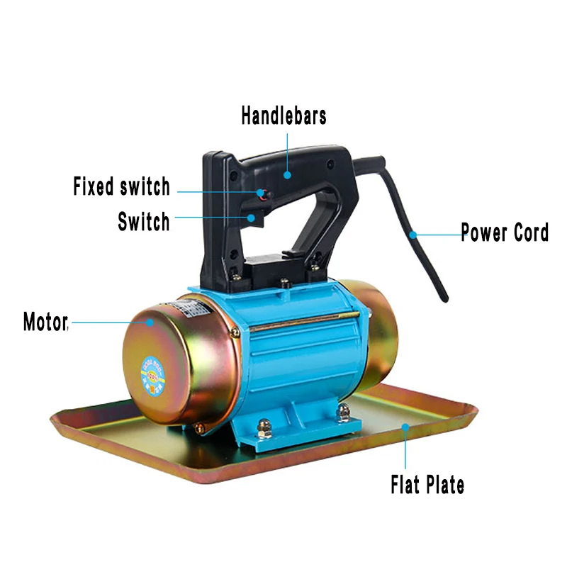 Ручной вибратор для бетона 220 В 370 Вт|Детали строительного инструмента| |
