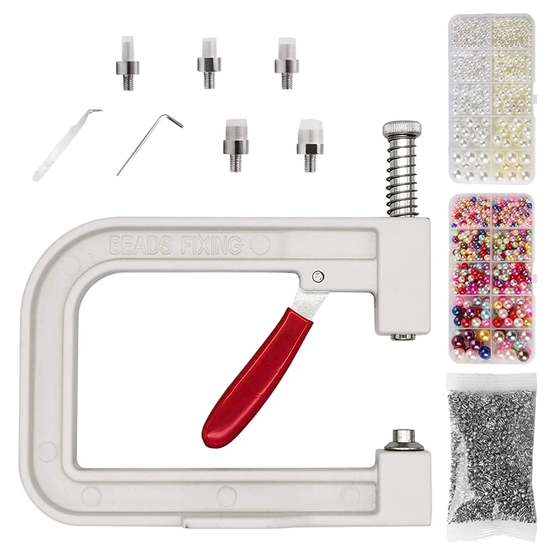 

Pearl Setting Machin Tools DIY Handmade Pearl Setting Machine Pearl Rivet Buttons for Beads DIY Accessories