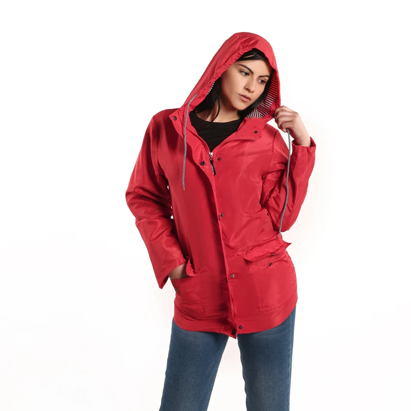 

Women's Quick Dry Hiking Jacket Fashion Solid Color Long Sleeve Women Coat Jackets Waterproof Sun UV Protection Coats