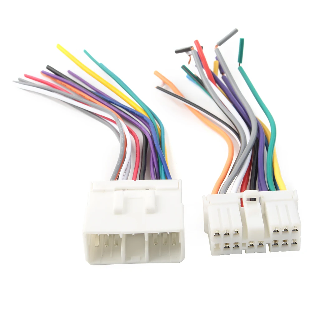 Автомобильный радиоприемник стерео монтаж проводов комбинированный провод для