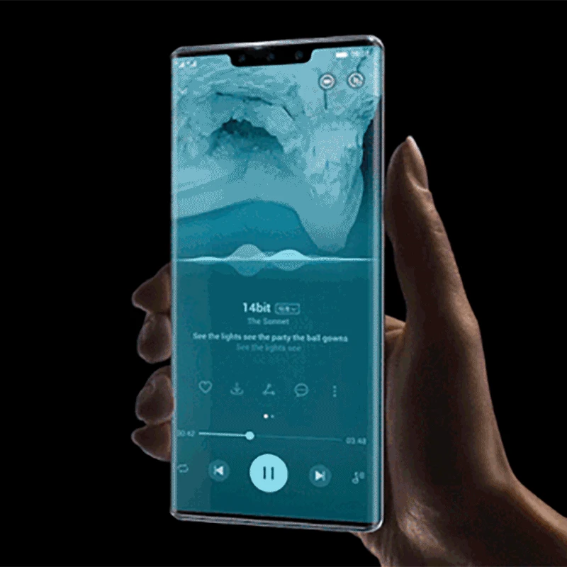 Huawei mate 30 pro 5G Кирин 6 53 дюйма глобальная ПЗУ водонепроницаемый 88 ° OLED поддержка Google