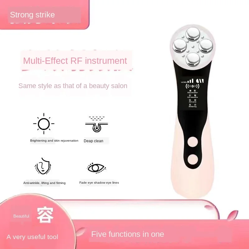 

RF Facial Multifunctional Imported Instrument Face Lifting and Tightening Detoxification Facial Cleaner