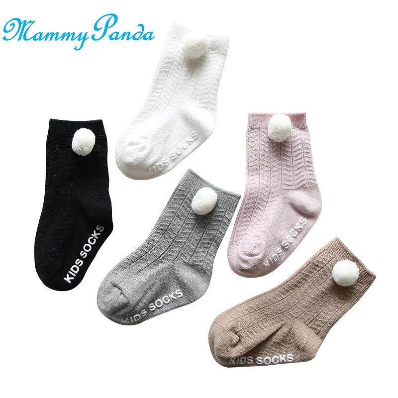 Новинка детские носки для новорожденных хлопковые милые теплые нескользящие с