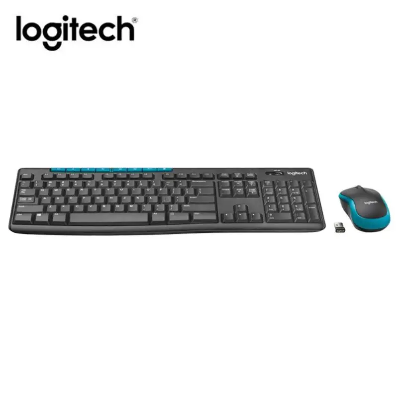 USB-клавиатура Logitech MK275 Беспроводная оптическая с функцией мультимедиа 1000DPI |