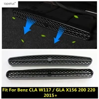 accessories for mercedes benz cla w117 gla x156 200 220 2015 2019 seat bottom ac air duct vent anti blocking cover kit trim