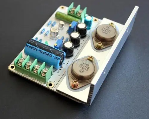Плата усилителя мощности JLH класс A Hi-Fi высокое качество PCB MOT/2N3055 жара в сборе |