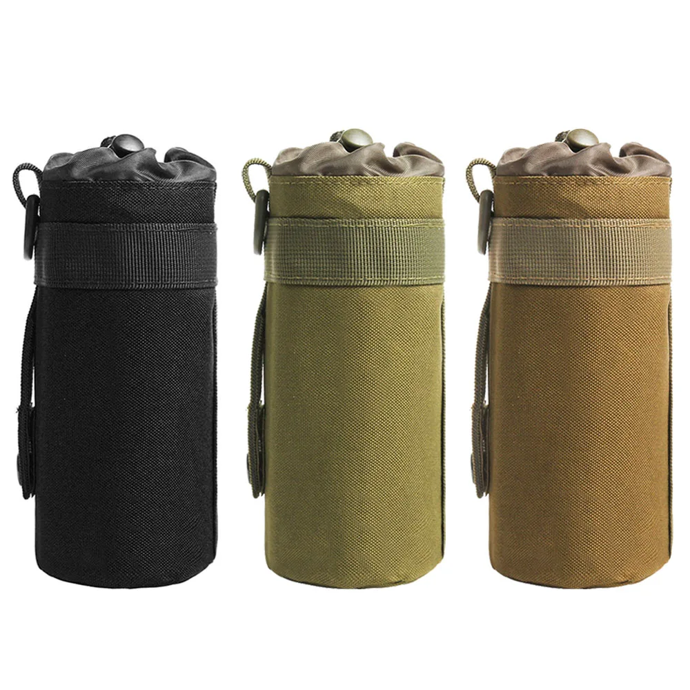 Тактическая Сумка Molle для бутылки Военная походная сумка для бутылки воды Карманный держатель для чайника водонепроницаемые дорожные наборы Аксессуары для улицы