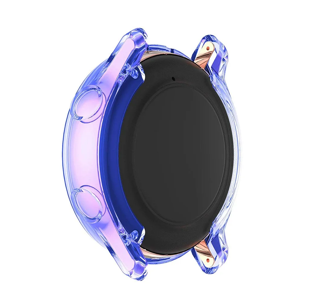 Прозрачный ТПУ жесткий защитный чехол для часов для samsung Galaxy Watch Активный Чехол для смарт часов TPU набор защитный чехол