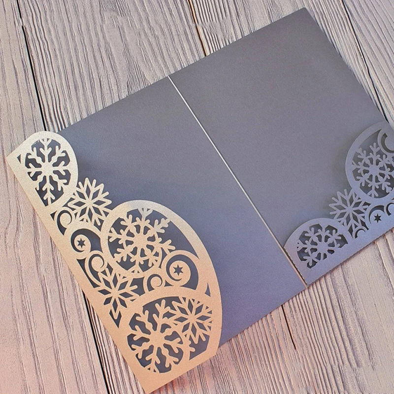 

Christmas Snowflake Metal Cutting Dies Stencil Scrapbooking DIY Album Stamp Card