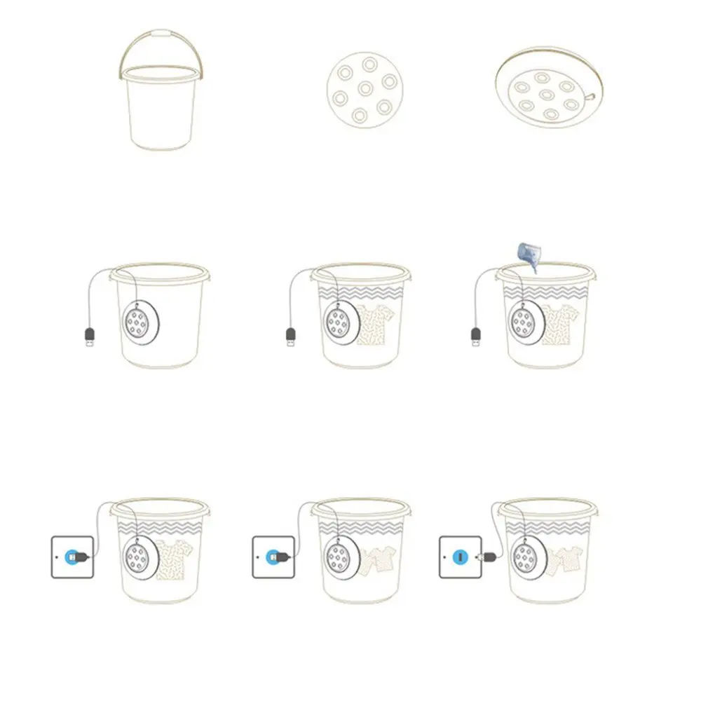 Ультразвуковая турбинная мойка переносная турбина для путешествий моющая