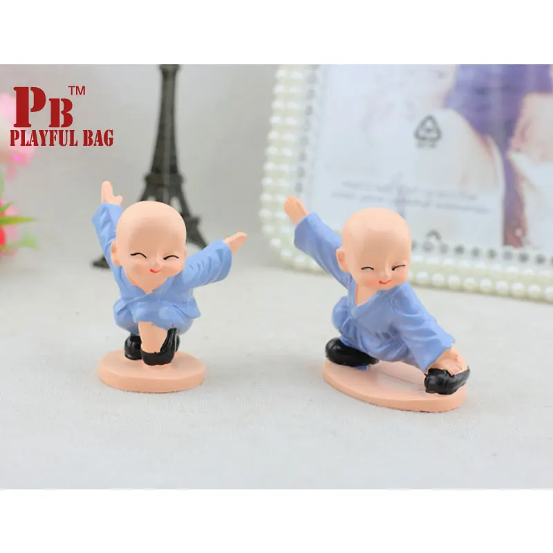 PB игривый сумка с изображением забавных милых маленьких монах 4 шт. китайский