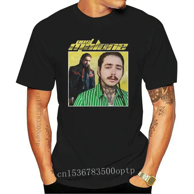 

Post Malone, 90-е, винтажная, унисекс, черная футболка, новый дизайн, стильная новая модная футболка с коротким рукавом, Забавный Летний стиль