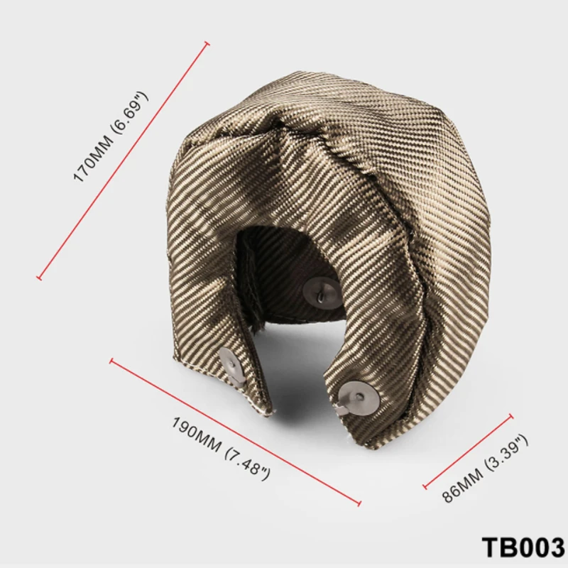 Т3 титана турбо одеяло тепловой щит зарядное устройство крышка обёрточная бумага