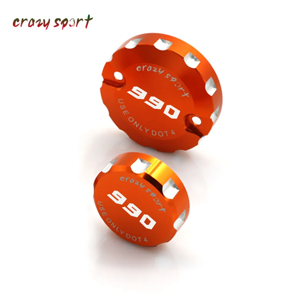 Передний Задний резервуар тормозной жидкости крышка Кепки для KTM SUPERDUKE GT R 1290 990