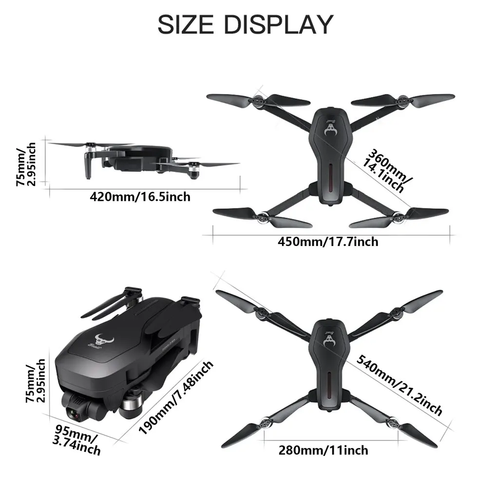

SG906 PRO2 drone 4k HD 5G camera Triaxial anti-shake Self-stabilizing gimbal Upgraded version drones distance 1.2km