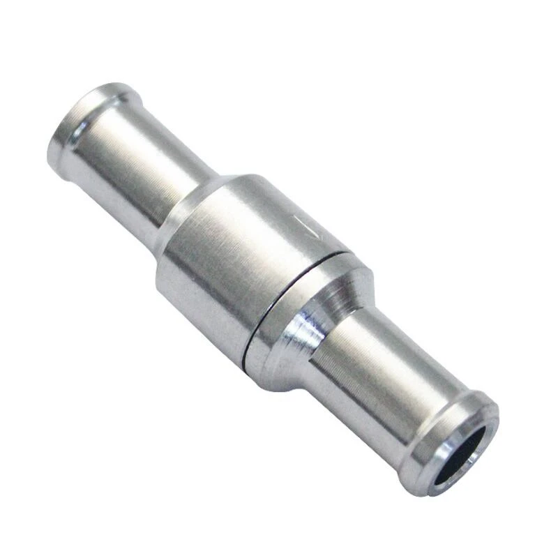 Long Type One-way Aluminium Alloy Check Valve Metal 6/8/10/12mm Non-return Fuel Gasoline Diesel Air Valves |
