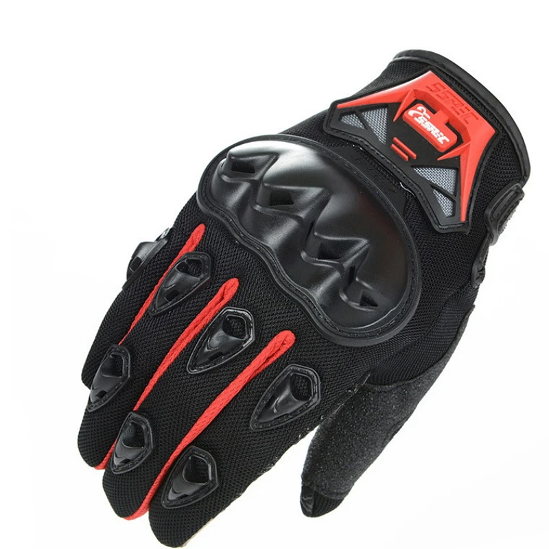 Перчатки для езды на мотоцикле с сенсорным экраном дышащие унисекс перчатки