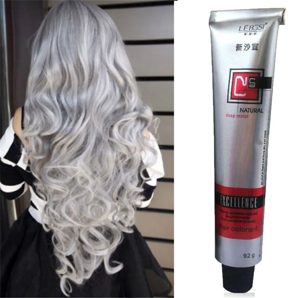 

Beauty No Ammonia Type Hair Dye Cream Permanent Constant Not Hurt Hair Coloring Root Cover Fashion Popular Shampooing