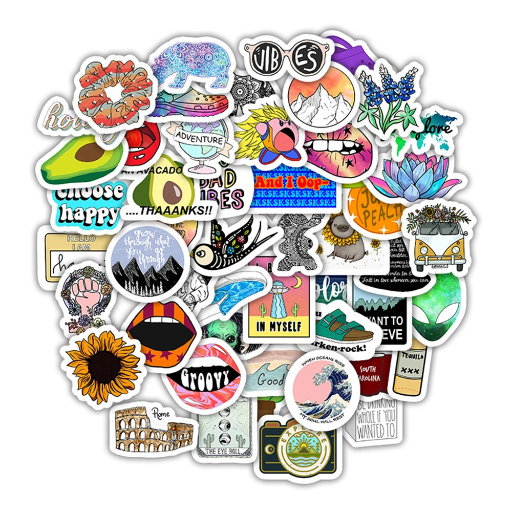 50 шт милые мультяшные аниме п