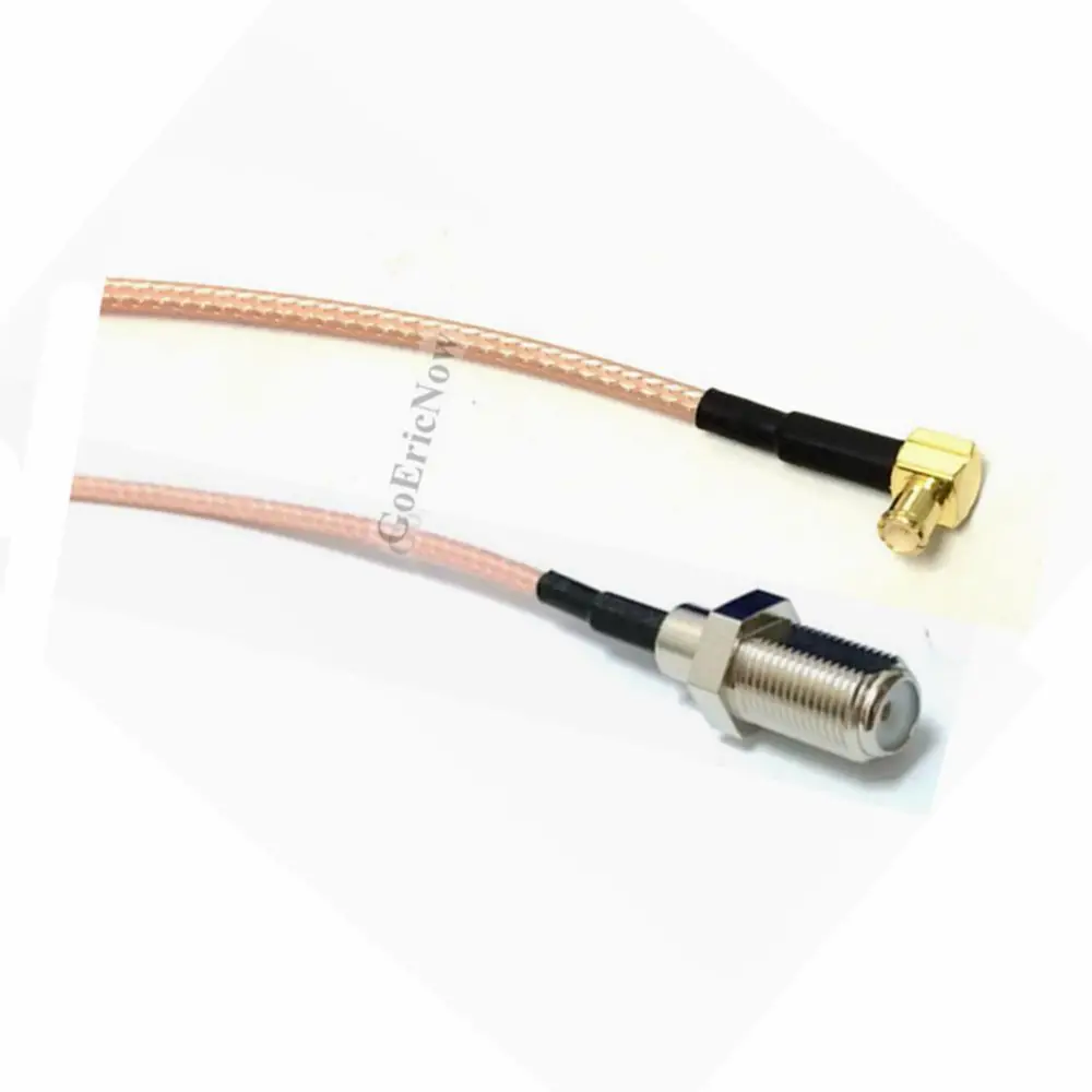 4 шт. RF коаксиальный 50 Ом F Женский к мужскому/женскому MCX для коннектора кабеля RG316
