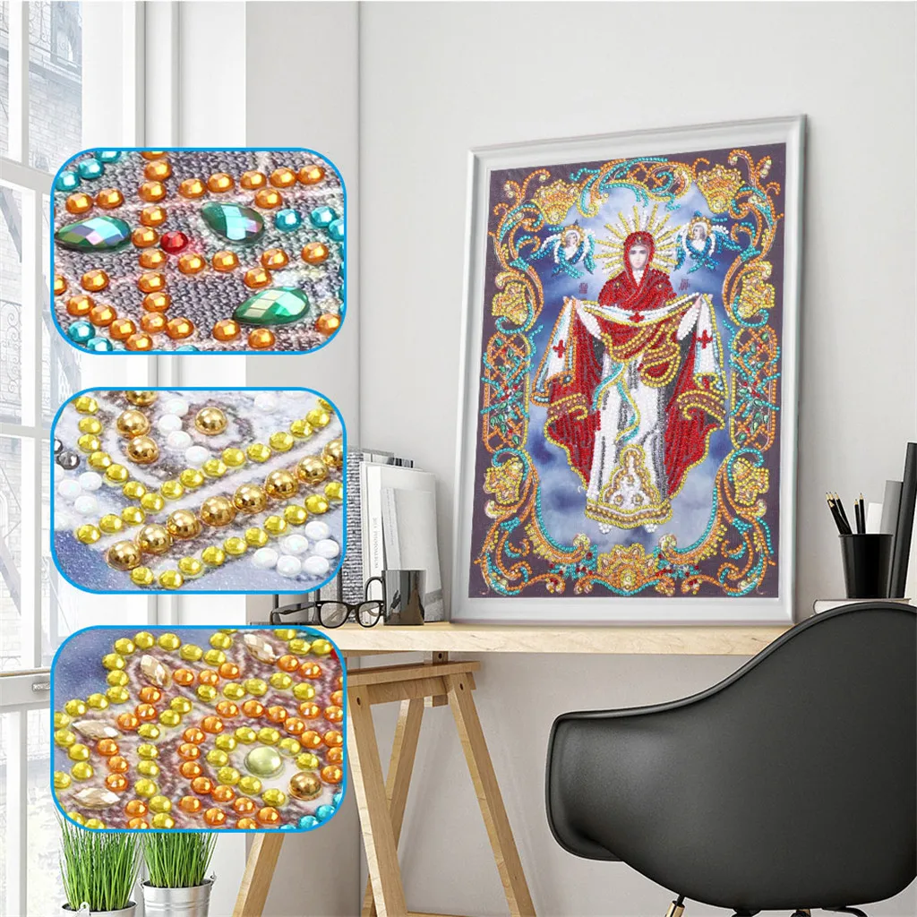 Специальный набор для творчества 5D цветочная композиция ваза цветов вышивка