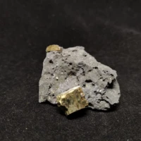 36 5gnatural pyrite mineral specimen volcanic sandstone paragenesis mineral specimen