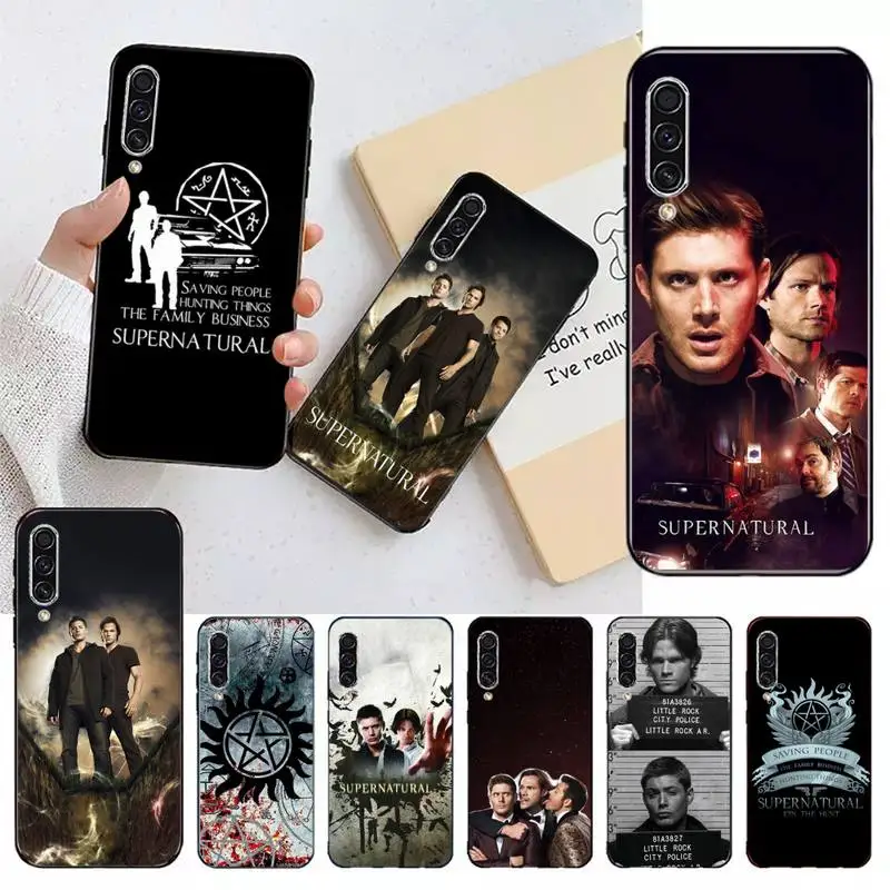 

Supernatural tv show Phone Case For Samsung galaxy A S note 10 12 20 32 40 50 51 52 70 71 72 21 fe s ultra plus