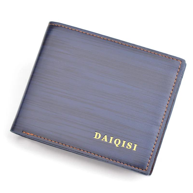 Новинка 2020 мужские кошельки модные из искусственной кожи роскошные короткие