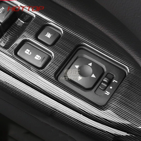 Наклейка Черная на дверь подлокотник окно кнопка переключения крышка панели