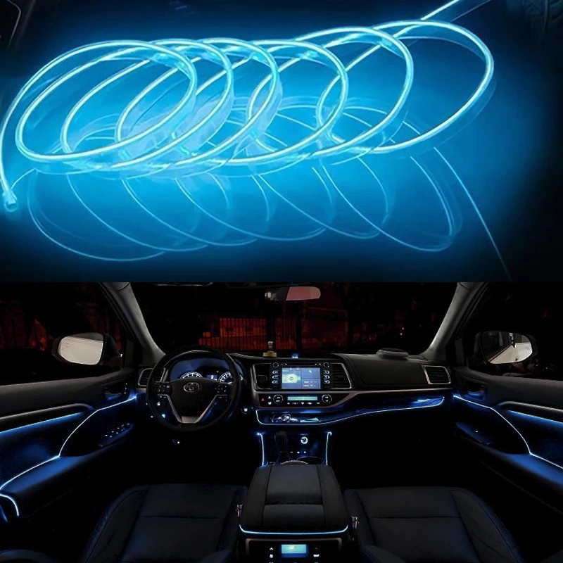 

Car Interior Lighting Decorative Lamp Ambient Light Atmosphere Lamp For Toyota Chr Prado Yaris Hilux Prius Avensis Corolla Camry