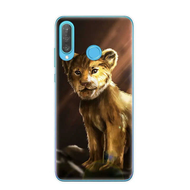 T6821 Cartoon Lion King nala simba timon Phone Cases for Huawei P30 P20 Mate 20 Lite Pro P8 P9 P10 Lite Cover Coque Etui fundas - Цвет: T6821