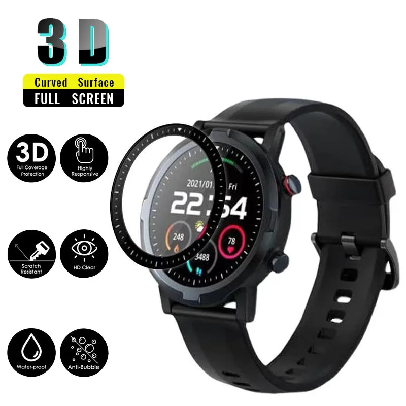

Screen Protector Film For Xiaomi Haylou RT LS05S Smartwatch Protective 3D Curved Soft Edge Full Coverage Film Accessories