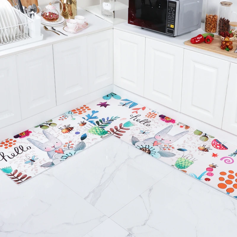Прямоугольный нескользящий коврик для гостиной ванной комнаты напольный с