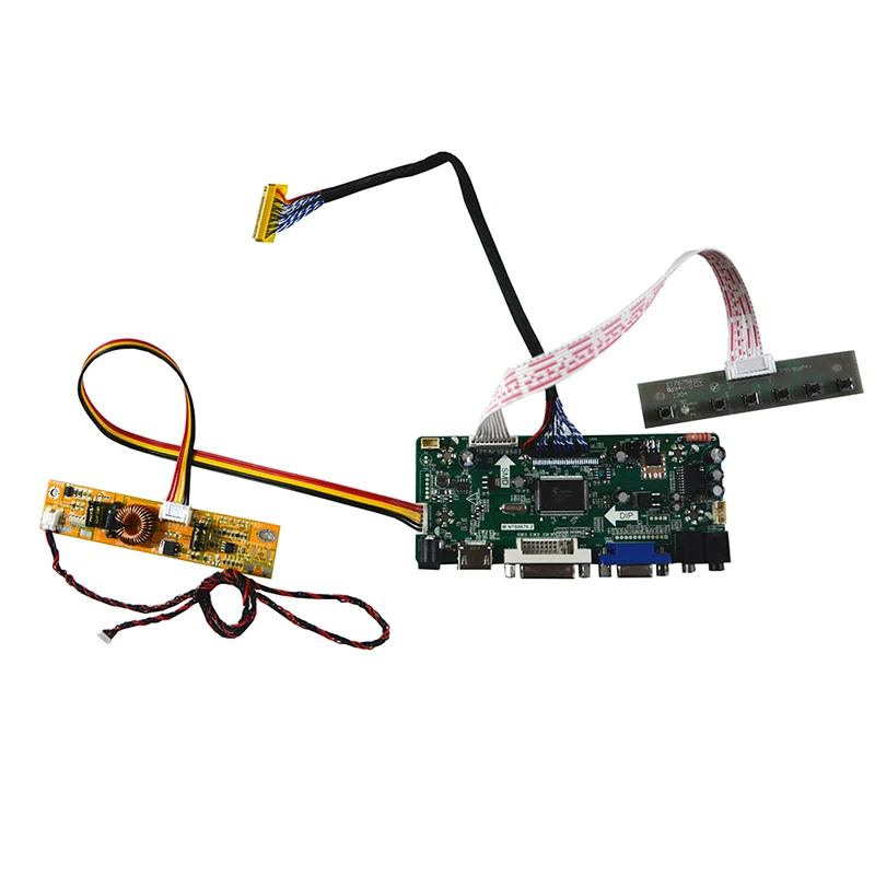 HDMI DVI VGA LCD плата контроллера DIY Набор для B121EW09 V2 1280x800 LED панель|Запасные части| |