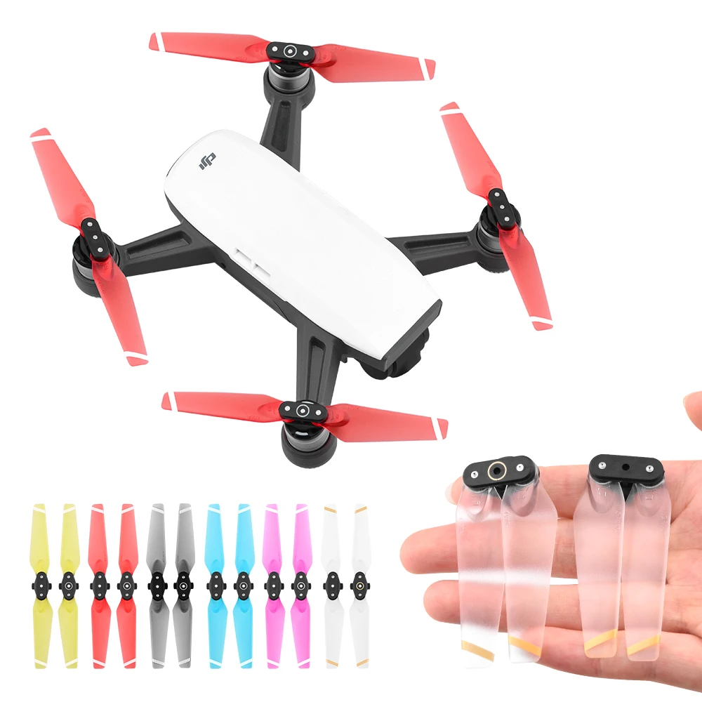 4 шт. Пропеллер для дрона DJI Spark быстросъемные Складные лезвия сменные комплекты