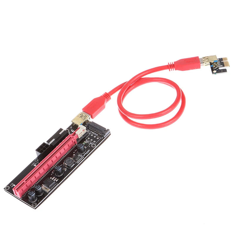 PCI-E Райзер 009S Plus 1X до 16X слот адаптер карта 60 см USB 3 0 | Компьютеры и офис