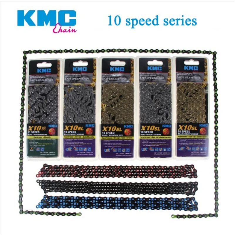 

KMC Bicycle Chain X8 X9 X10 X11 X12 Bicycle Chain 8/9/10/11/12 Speed Road Bike MTB Mountain Bike Parts free delivery