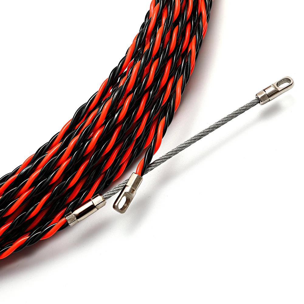 

5/10/15/20/25m/30m Cable Puller Electrical Wire Fish Tape Cable Wire Puller Lead Device Construction Electrician Hand Tools