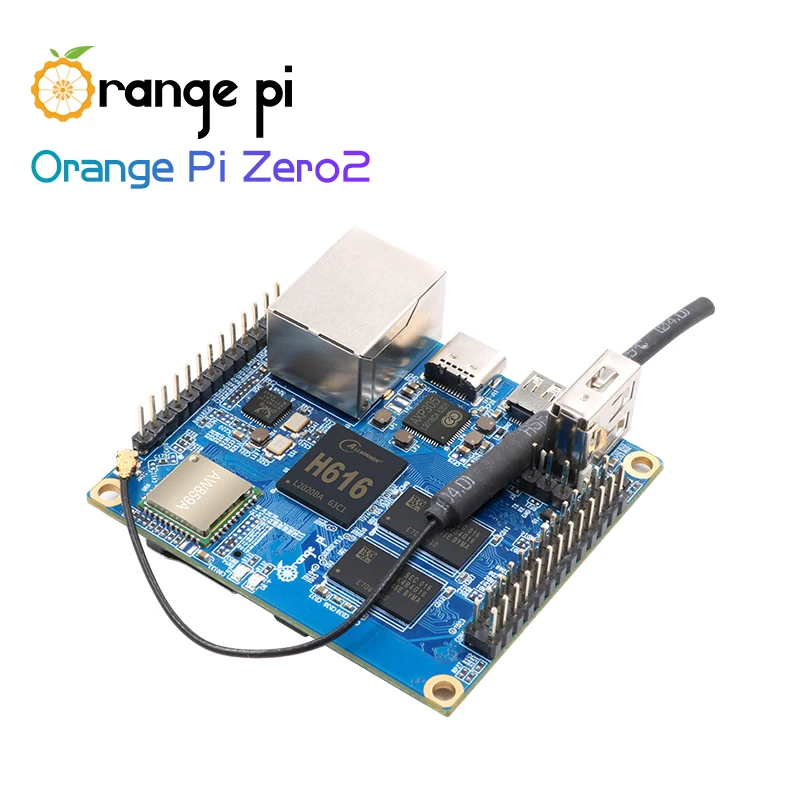 Orange Pi Zero 2 1 ГБ ОЗУ с чипом Allwinner H616 поддержка BT Wi-Fi запуск ОС Android 10 Ubuntu Debian OS