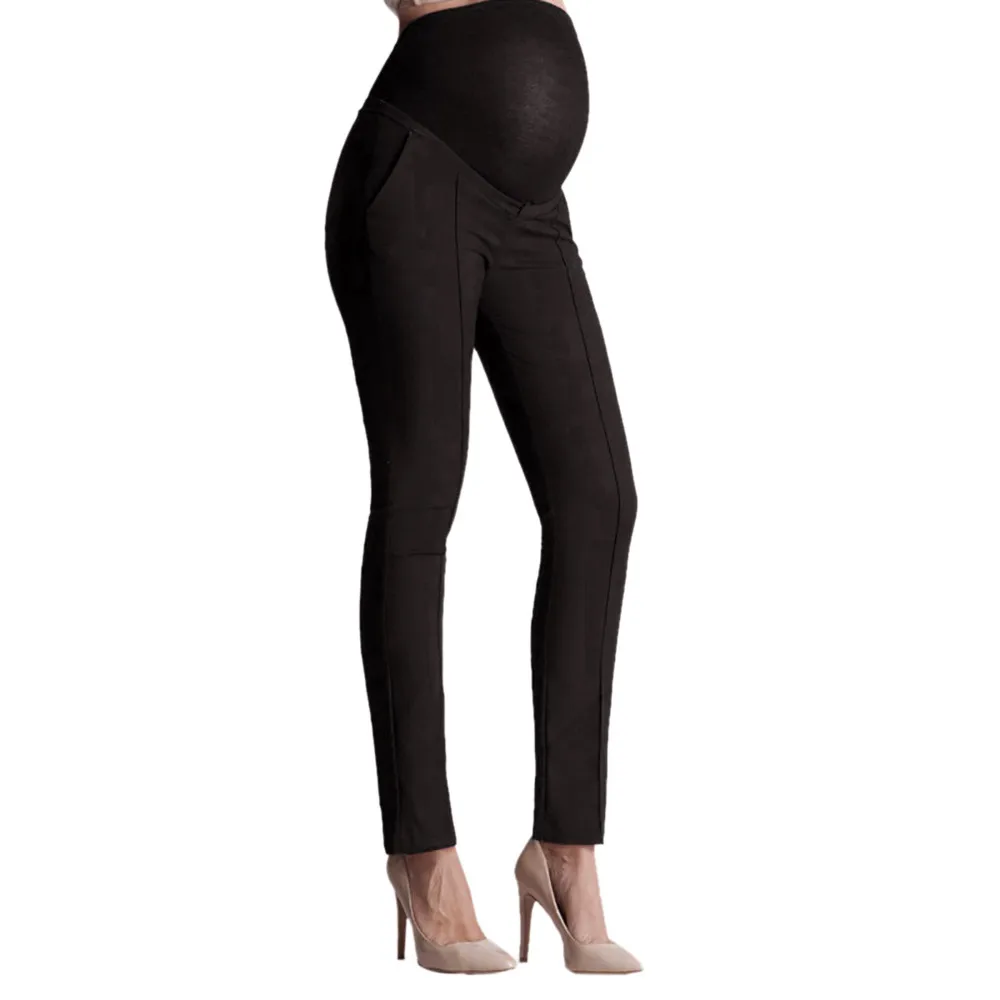 

Casual Elastic Belly Protection Maternity Pregnant Leggings Pant Trouser Pencil Pant Pregnancy Clothings High Waist Long Pant
