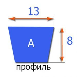 A-500 V-belts. Set 3 PCs | Автомобили и мотоциклы