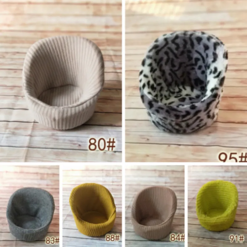Newborn Photo Seats Baby Photography Props Infant Posing Sofa Studio Container Shoot Accessories Many Colors | Детская одежда и