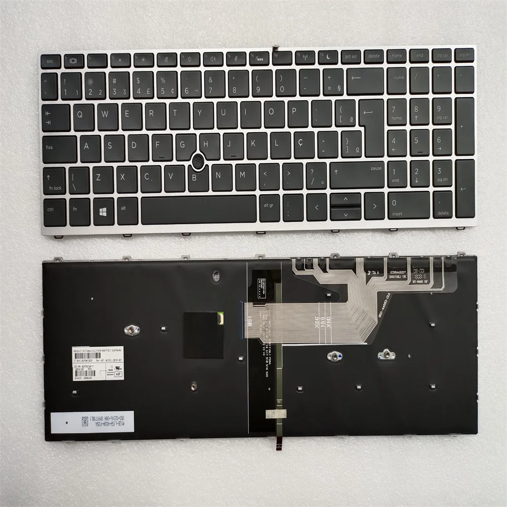 Новый бразильский язык для HP Probook 650 G4 G5 внутренняя сменная Клавиатура ноутбука |