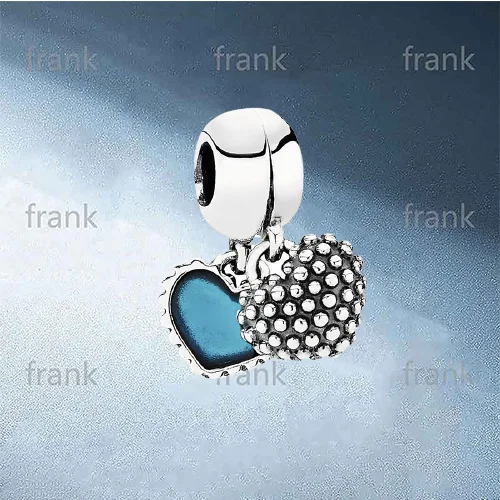 

791152EN08-MOTHER-&-SON-SILVER-HEART-HANGING-CHARM