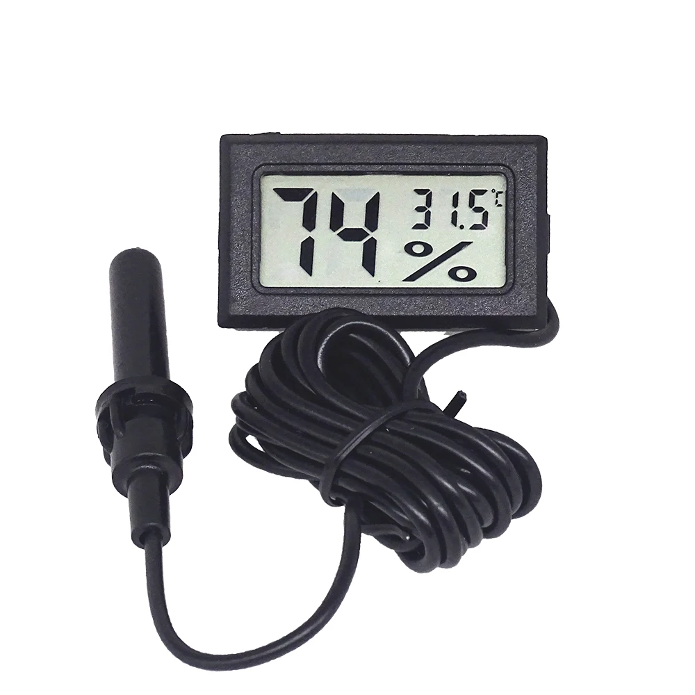Мини ЖК-дисплей Цифровой термометр гигрометр термостат внутренний удобный