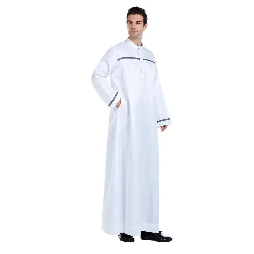 Турецкий марокканский Джабба мусульманское платье Мужская Арабская одежда
