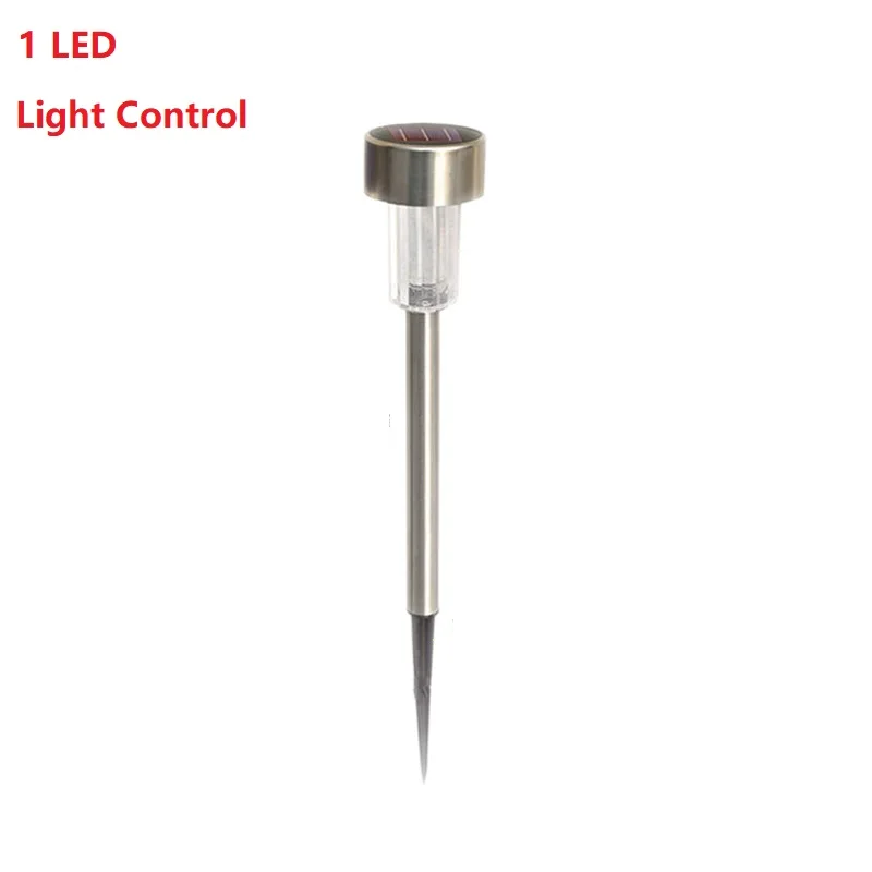 1PC 1LED Солнечное Пламя мерцающий садовый светильник фонарь светильник IP65 Открытый Точечный светильник s ландшафтное украшение Светодиодная лампа для садовых дорожек - Испускаемый цвет: 1PC 1LED