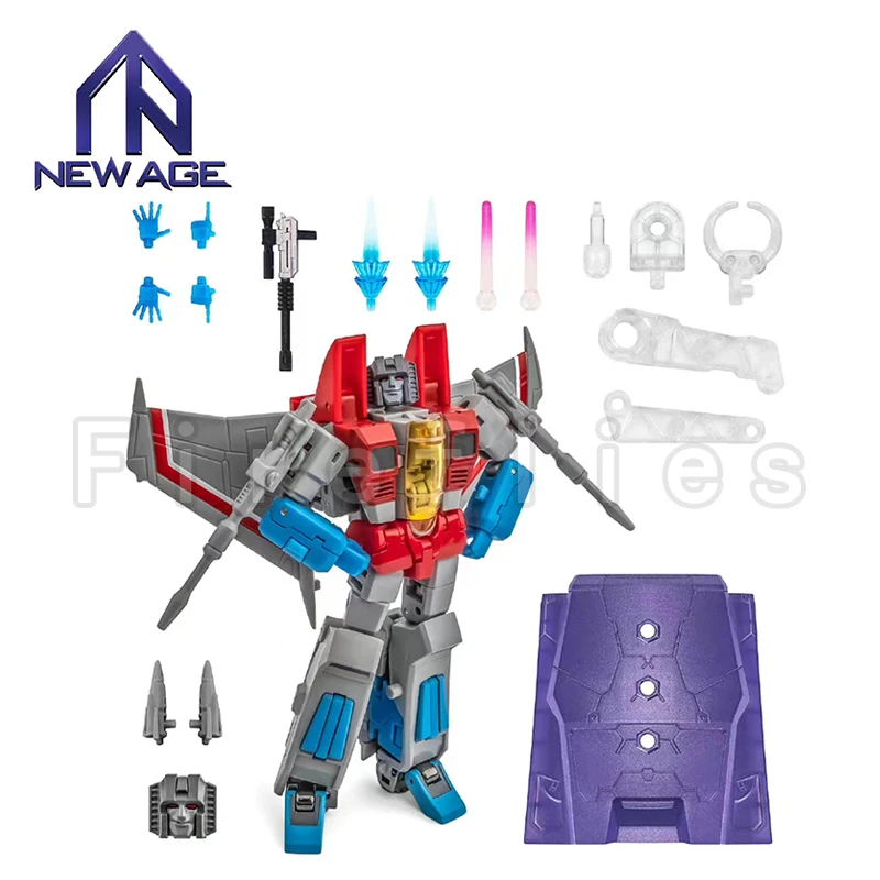 9.8cm NEWAGE NA Transformation Robot Action Figure H13C Lucifer Starscream Anime Model Toy For Gift Free Shipping | Игрушки и хобби