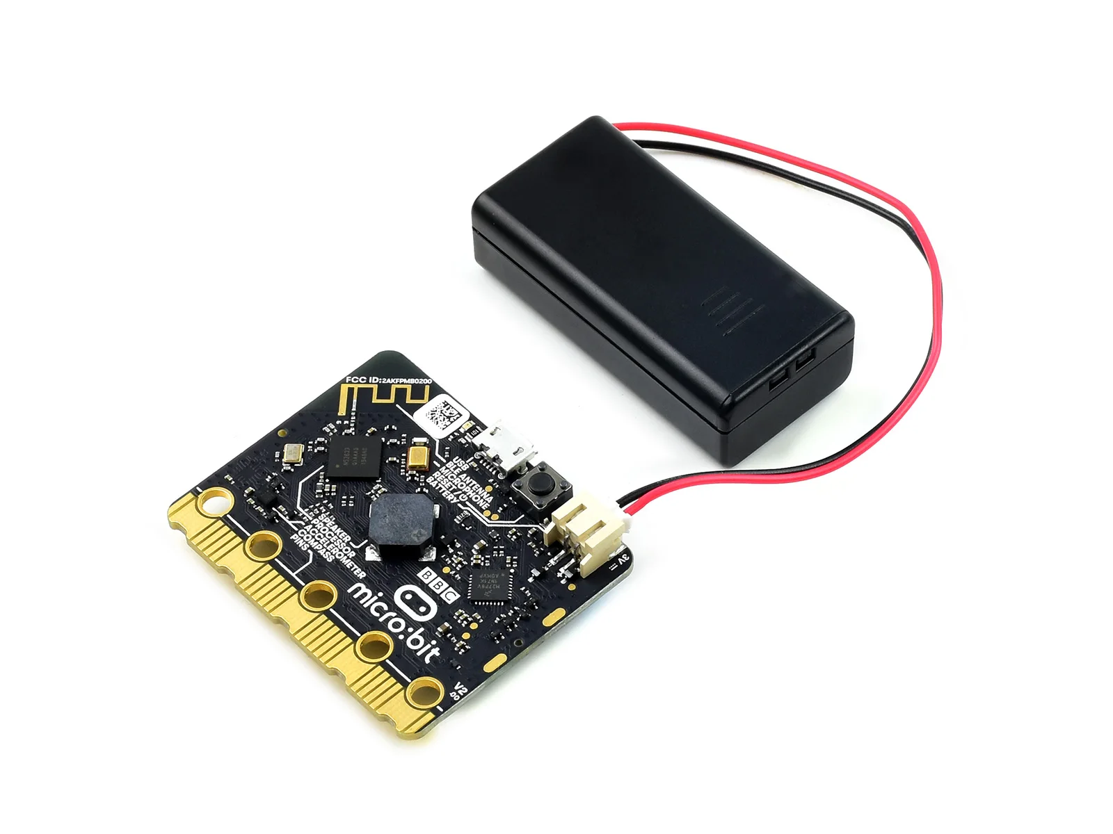 

Waveshare BBC micro:bit V2, обновленный процессор, встроенный динамик и микрофон, Сенсорный логотип